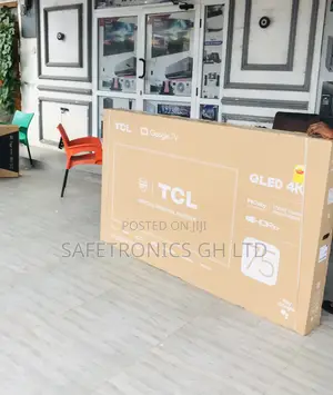 Glossy Qled TCL Black Electric C645 Smart Tv