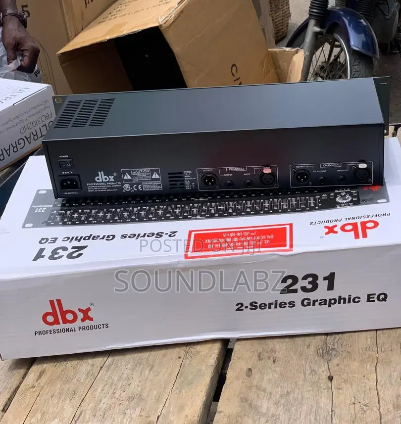 DBX 231 Dual Channel 31-Band Graphic Equalizer