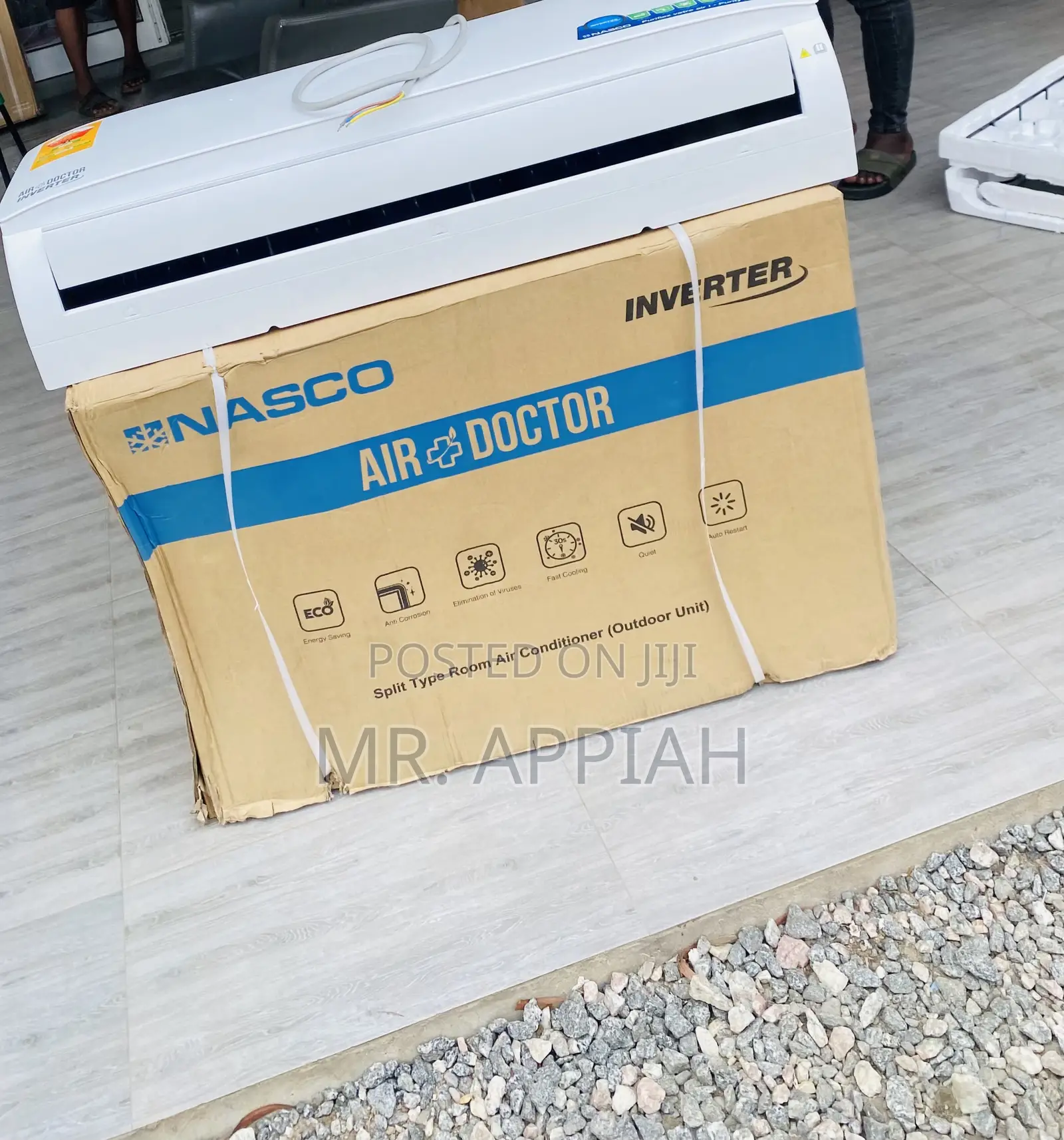 Shop Authentic Nasco 2.0hp Split Inverter Air Doctor Ac.