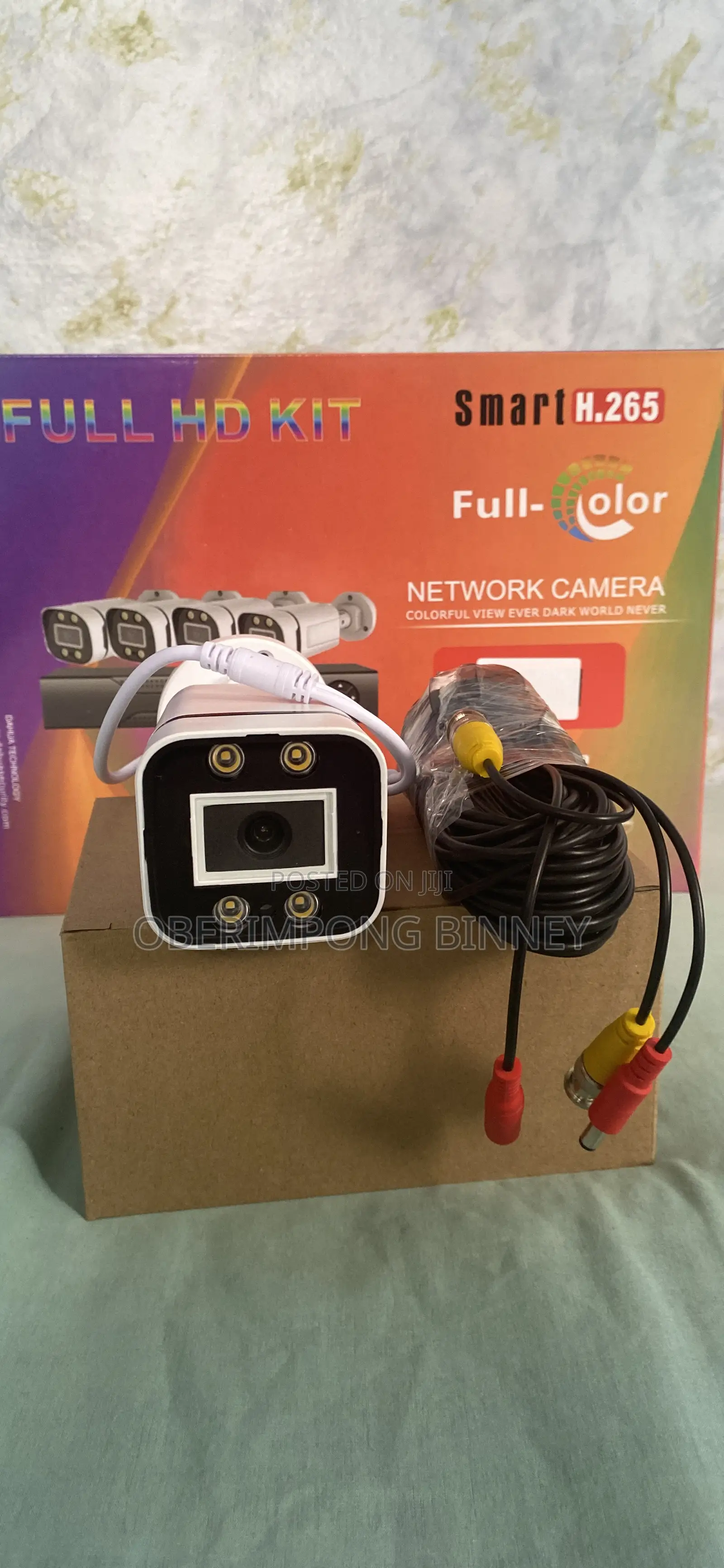 CCTV Kit 4 Channel 4 Channel 2mp Full Colored Camera