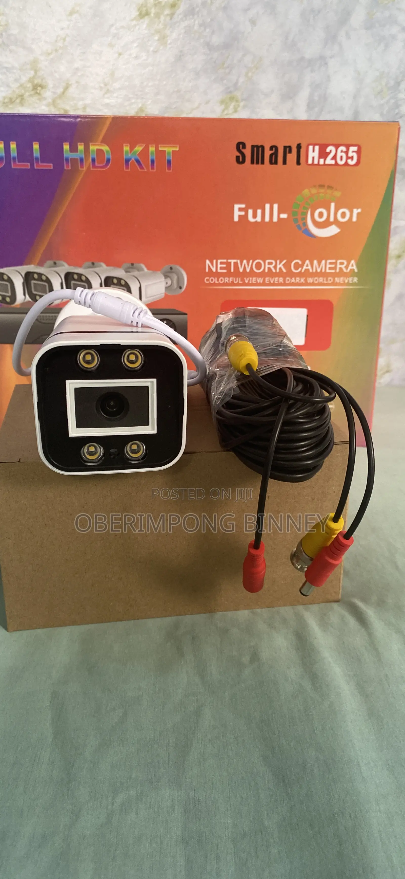 CCTV Kit 4 Channel 4 Channel 2mp Full Colored Camera
