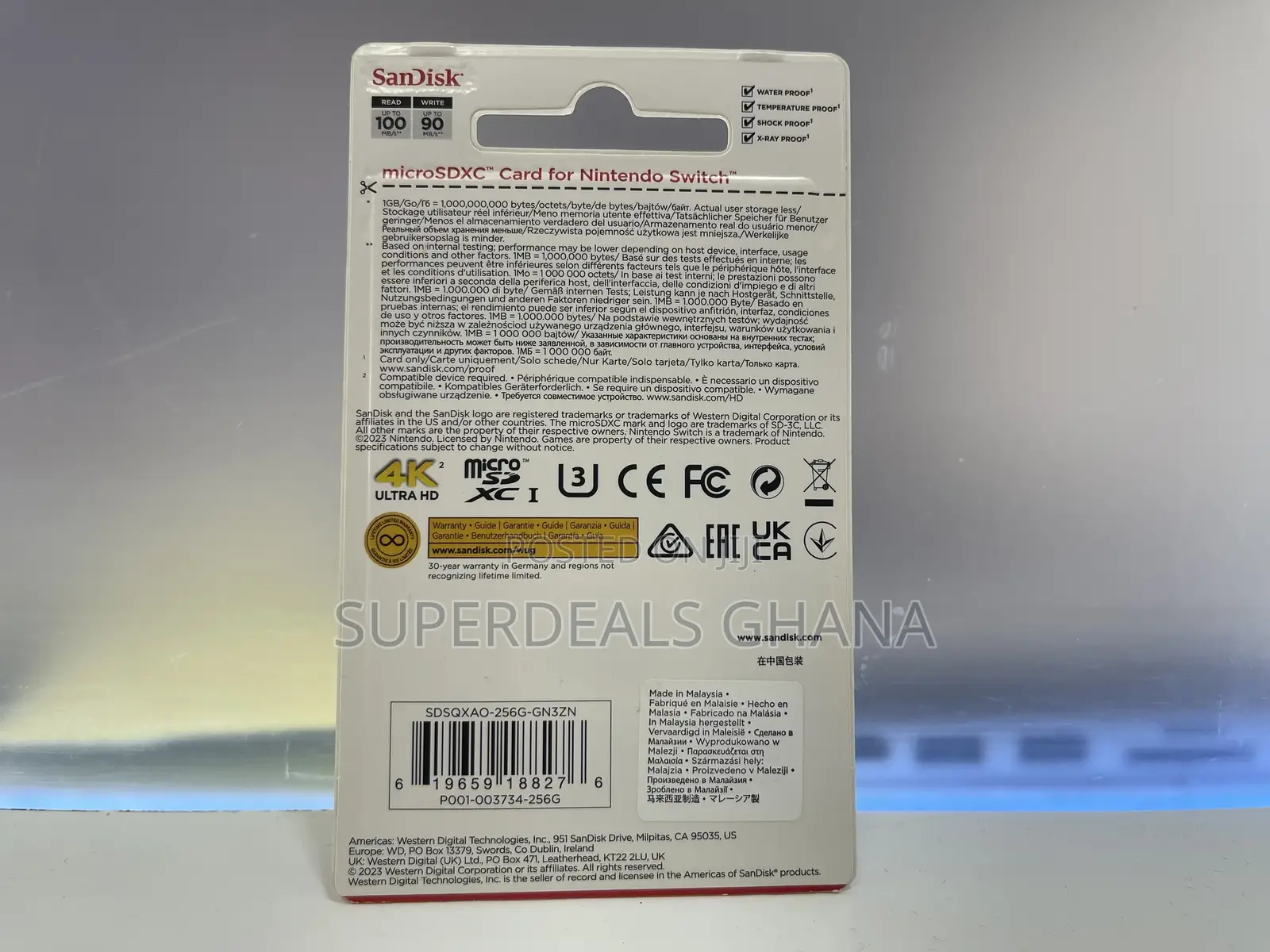 256 GB Micro SD Card