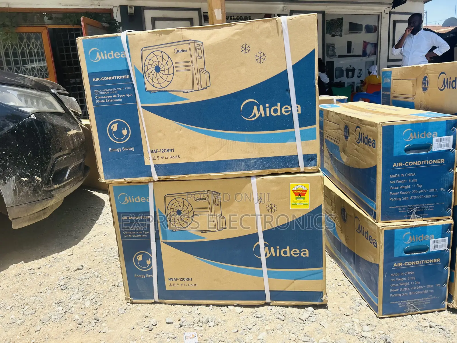 Less Expensive Air Conditioner Midea Split R410 Gas 1.5hp