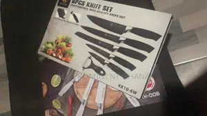Six Sets Non Stick Kitchen Knives