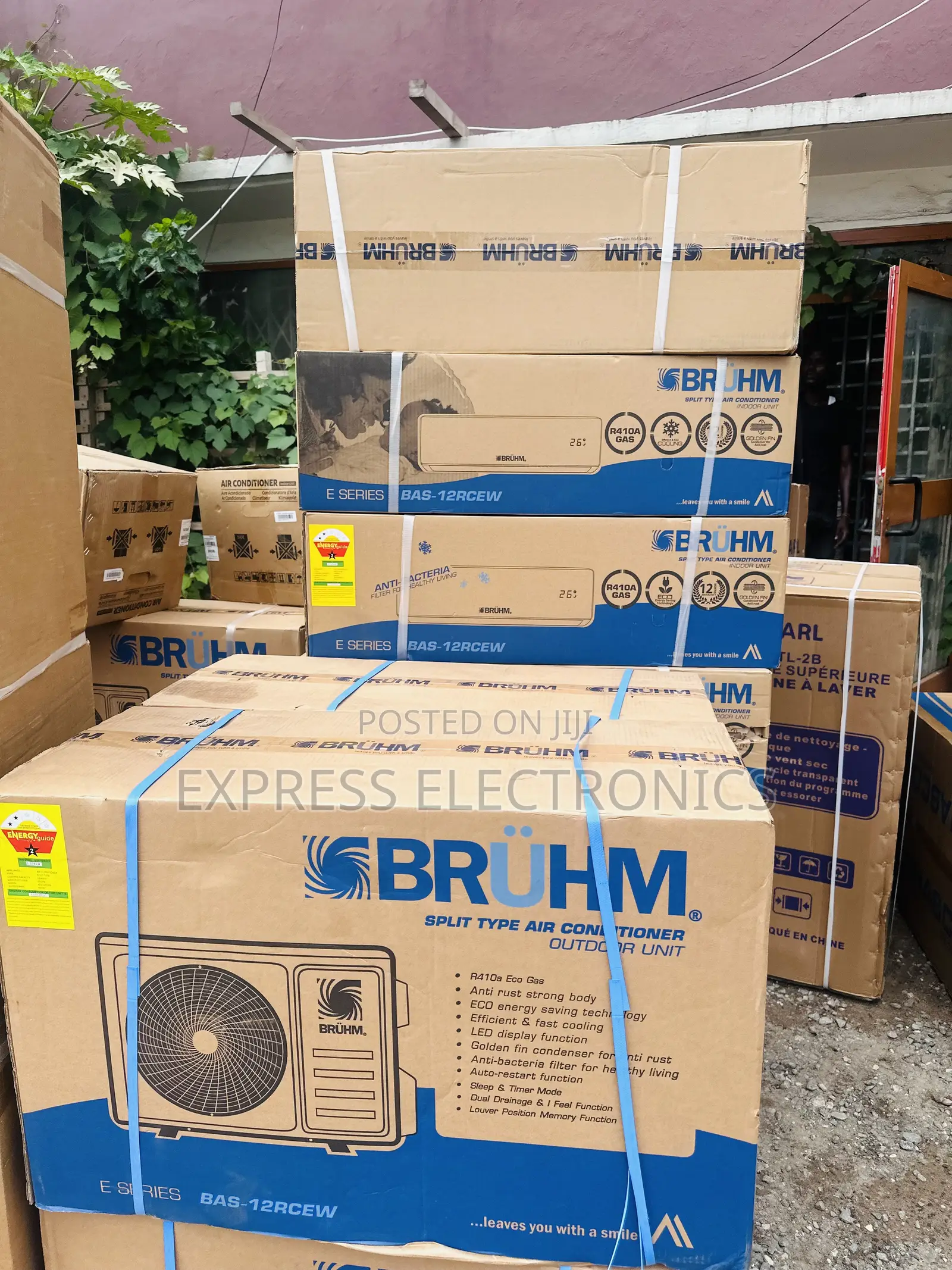2.5hp Split Inverter Bruhm Air Conditioner 