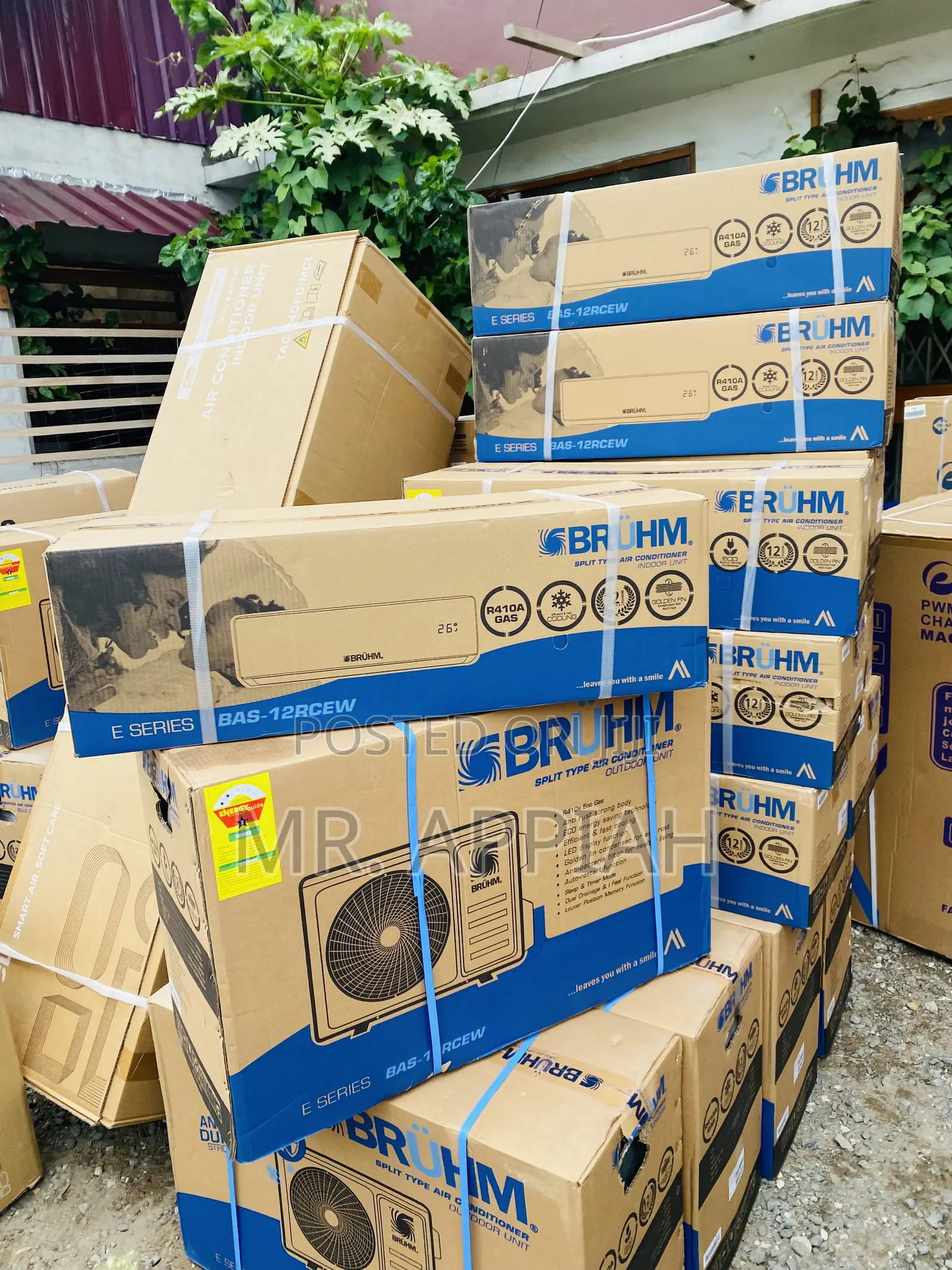Adorable Bruhm Split Type Air Conditioner(1.5hp).