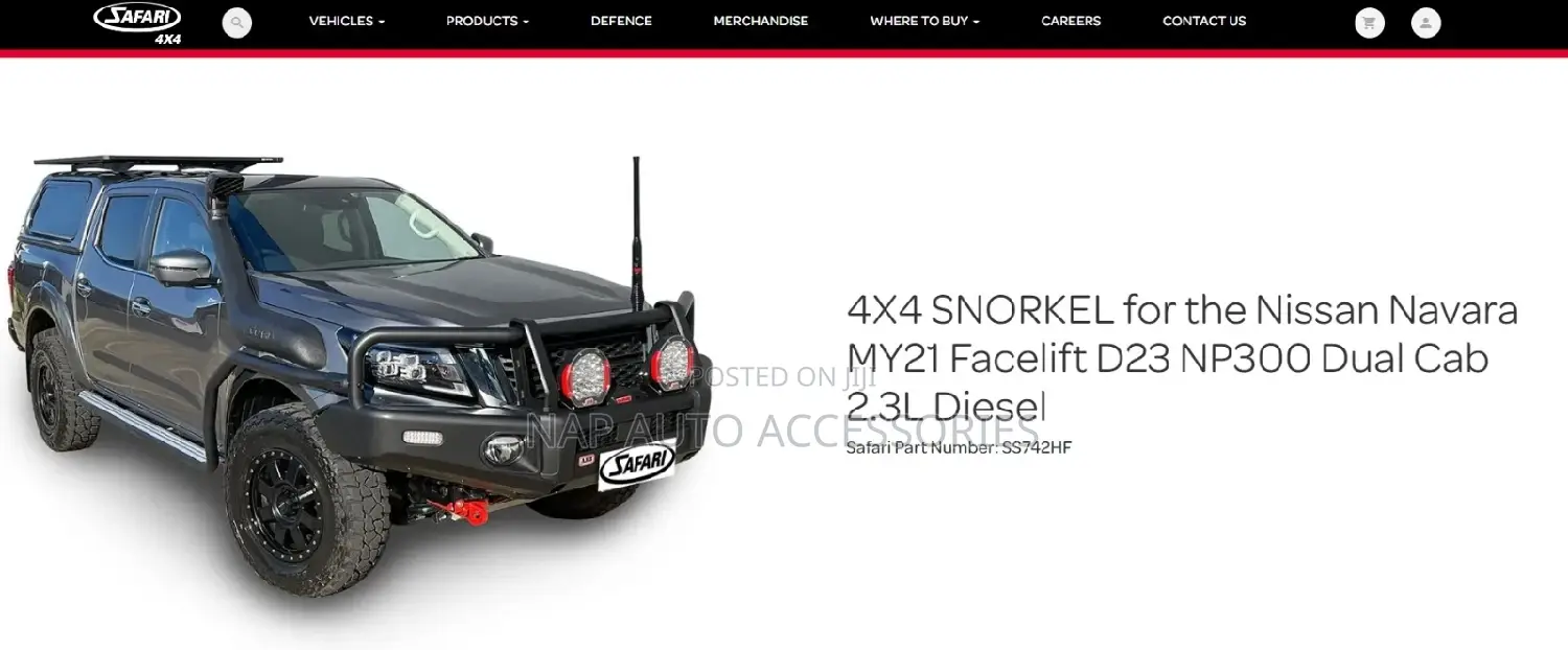 Brand New Snorkel for 4x4 Cars