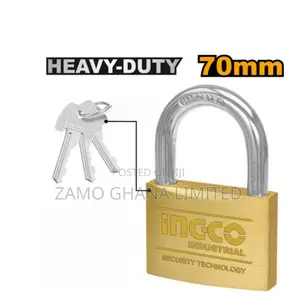 Heavy Duty Brass Padlock 70mm - Dbpl0702