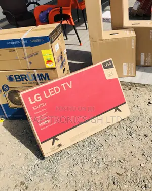 Black Electric LG LP50 32 Inches Digital Satellite Glossy Tv