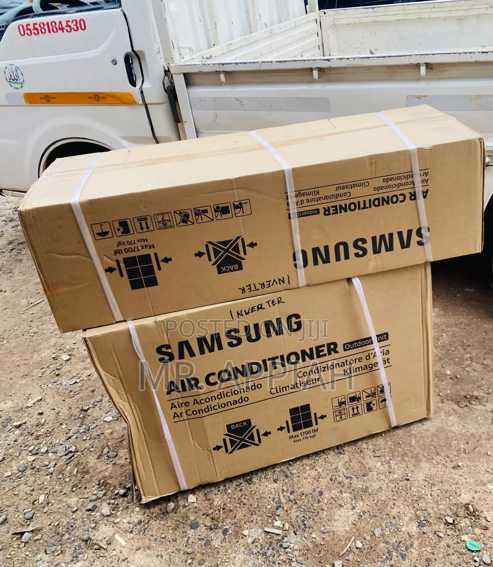 Durable Samsung 2.5hp Split Type Inverter Ac(White).