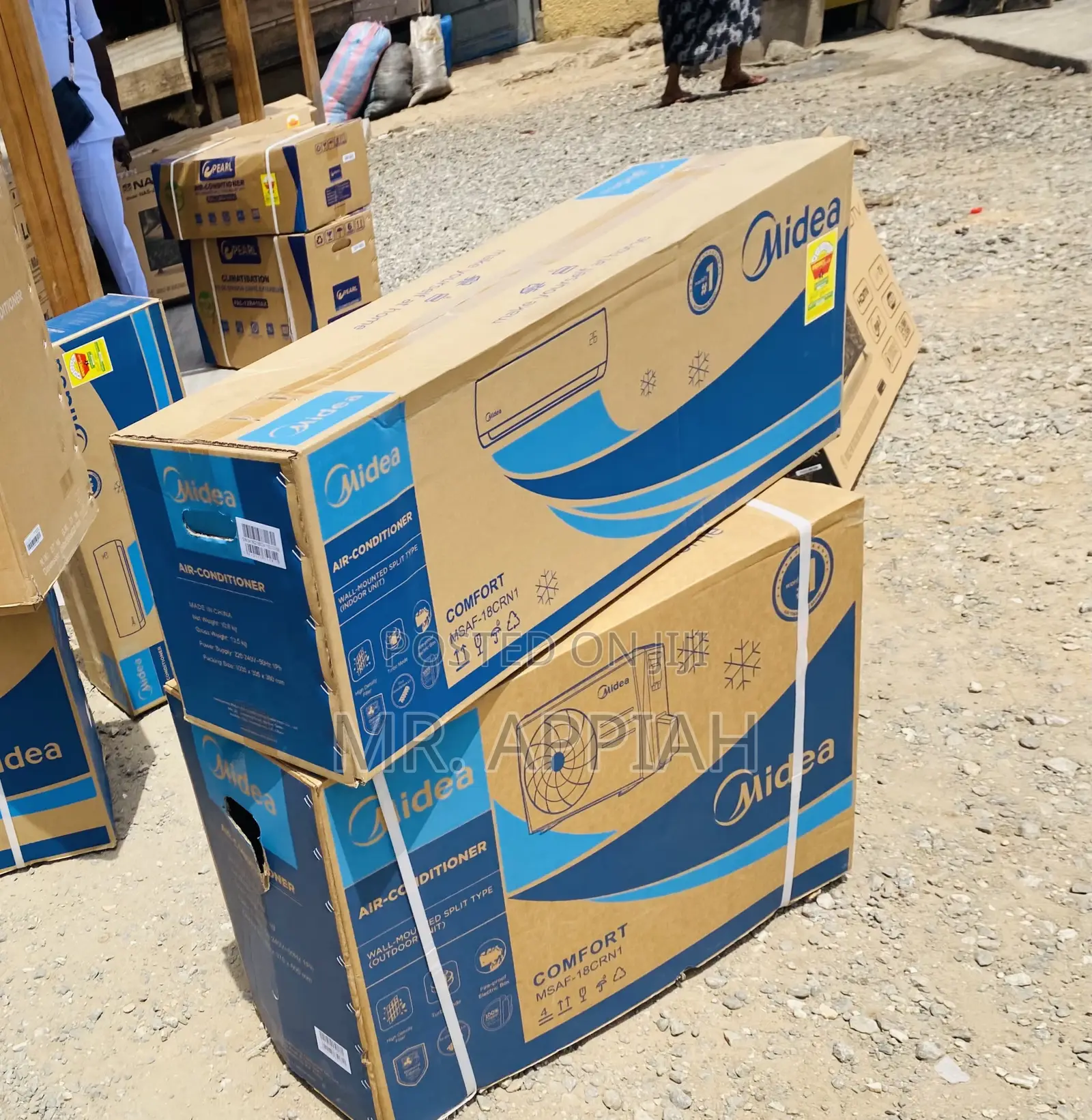 Reliable Bruhm 2.5hp Split Type Electric Ac(White).