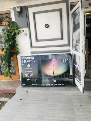 Asano Smart 65 Inches Glossy Led Electric Black Tv