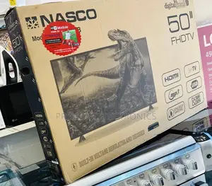 Promo Price Nassco Full HD TV, 50" Digital Satellite