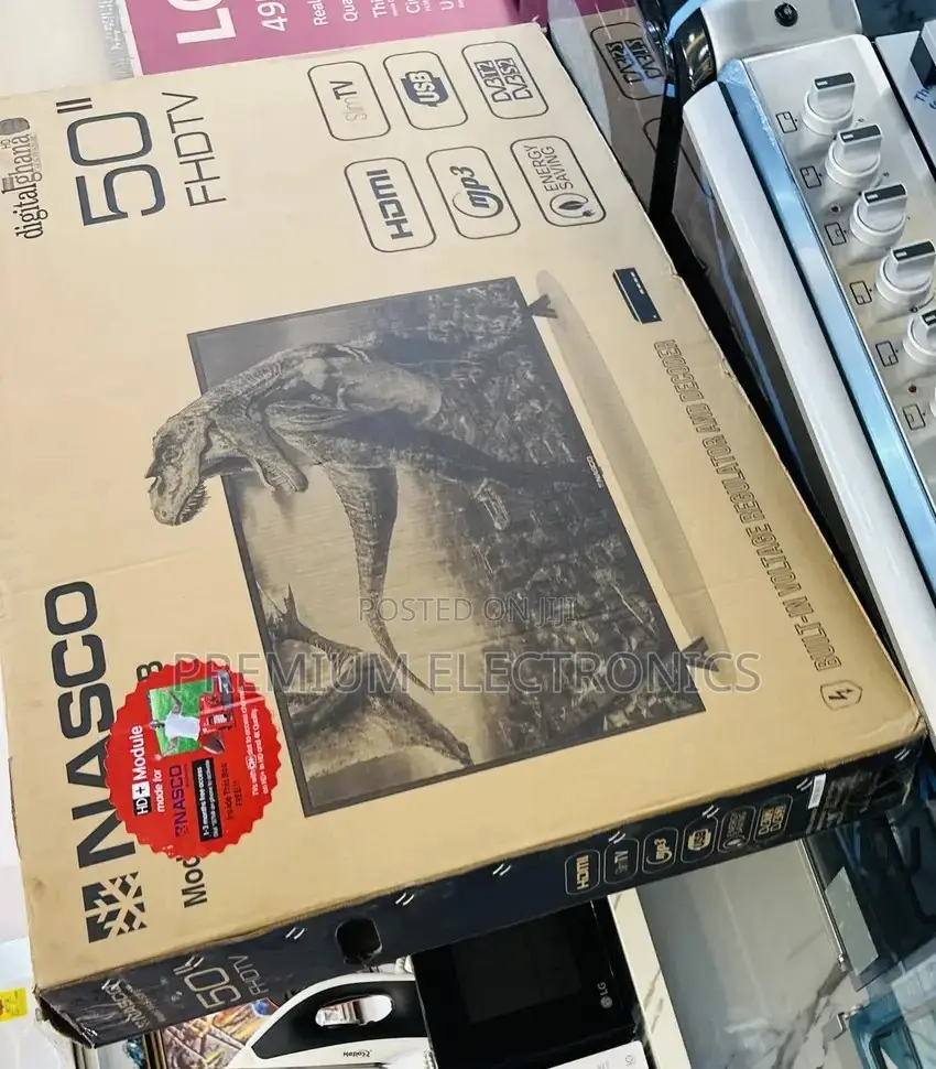 Promo Price Nassco Full HD TV, 50" Digital Satellite
