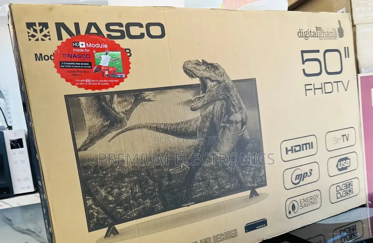 Entertainment Galore | Satellite Digital Nasco 50”Fhd Tv