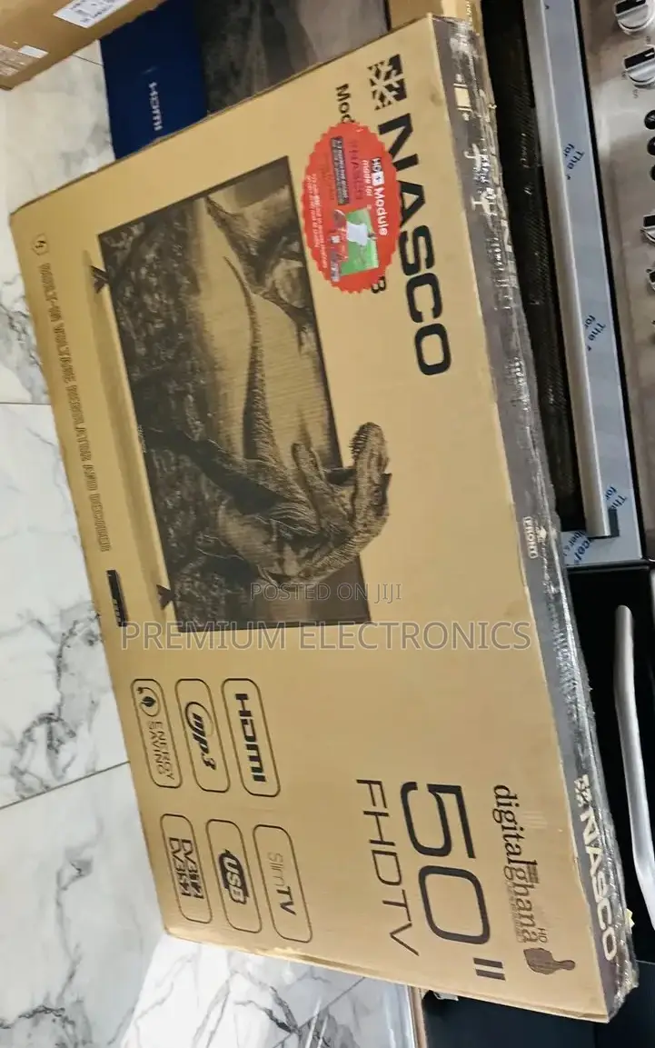Energy Saving, High Quality Nasco 50" LED Digital Sat TV