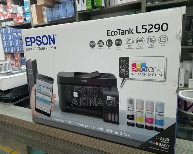 Epson L5290 Multifunction Color Ecotank Printer With ADF 2