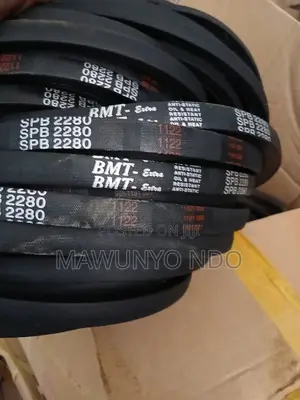 Vee Belts and Fan Belts for Machines and Industries
