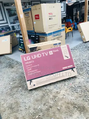 UN73 49 Inches Glossy Led Electric Black Smart LG Tv