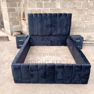 Available Double Bed Frame With Side Drawers