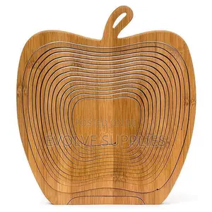Foldable Bamboo Basket