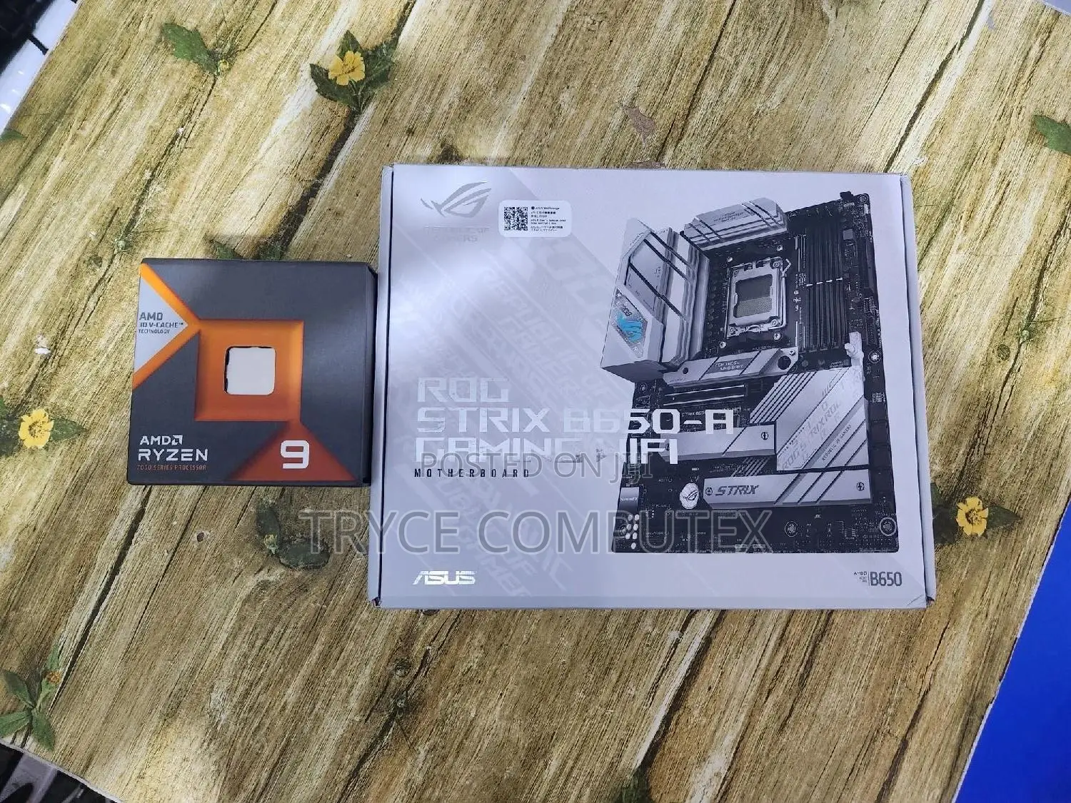 AMD Ryzen 9 7900X3D and ASUS Strix B650 Motherboad