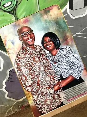 Digital Paintings and Frames