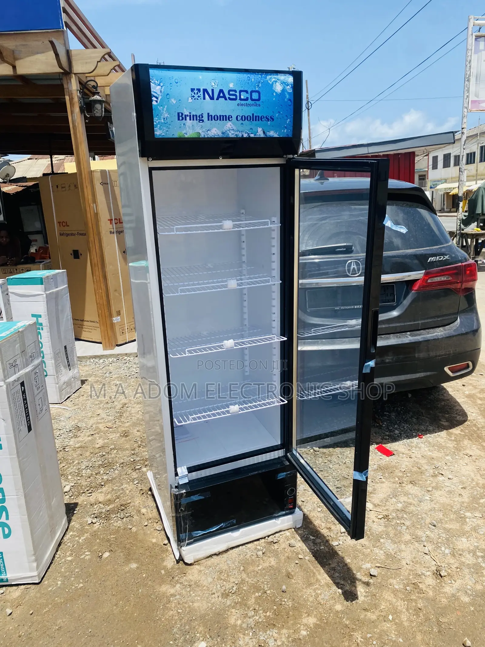 Extremely Cooling Nasco 1 Door Display Fridge Nasfl360-1dr.