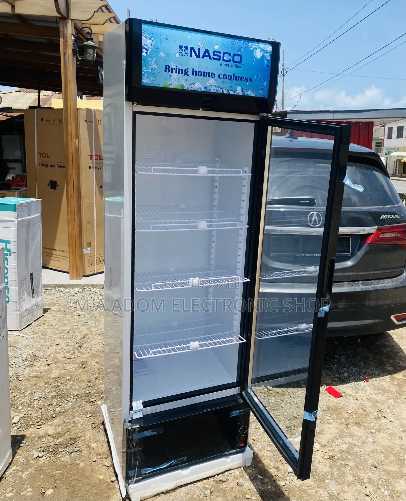 Latest Nasco Single Door Display Fridge Nasfl360-1dr.