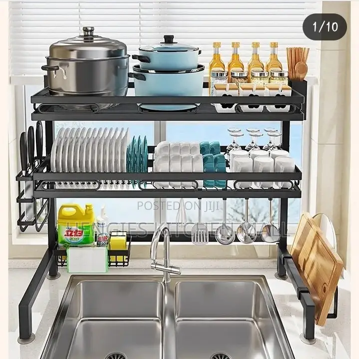 Double Layer Kitchen Rack