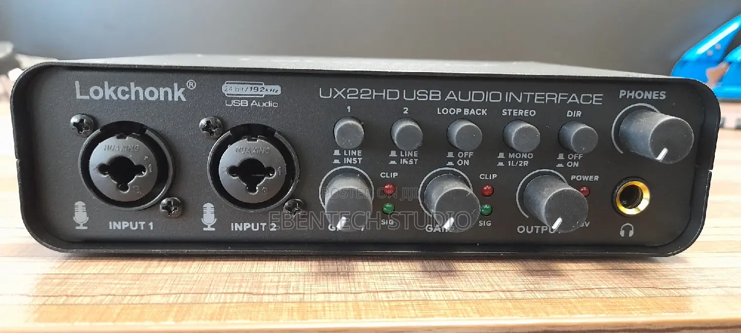 Sound Card Audio Interface for Rent