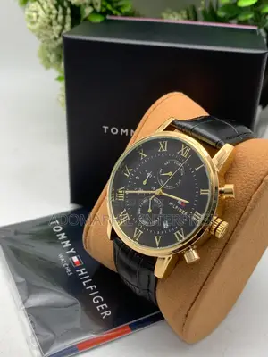 Tommy Hilfiger Leather Watch