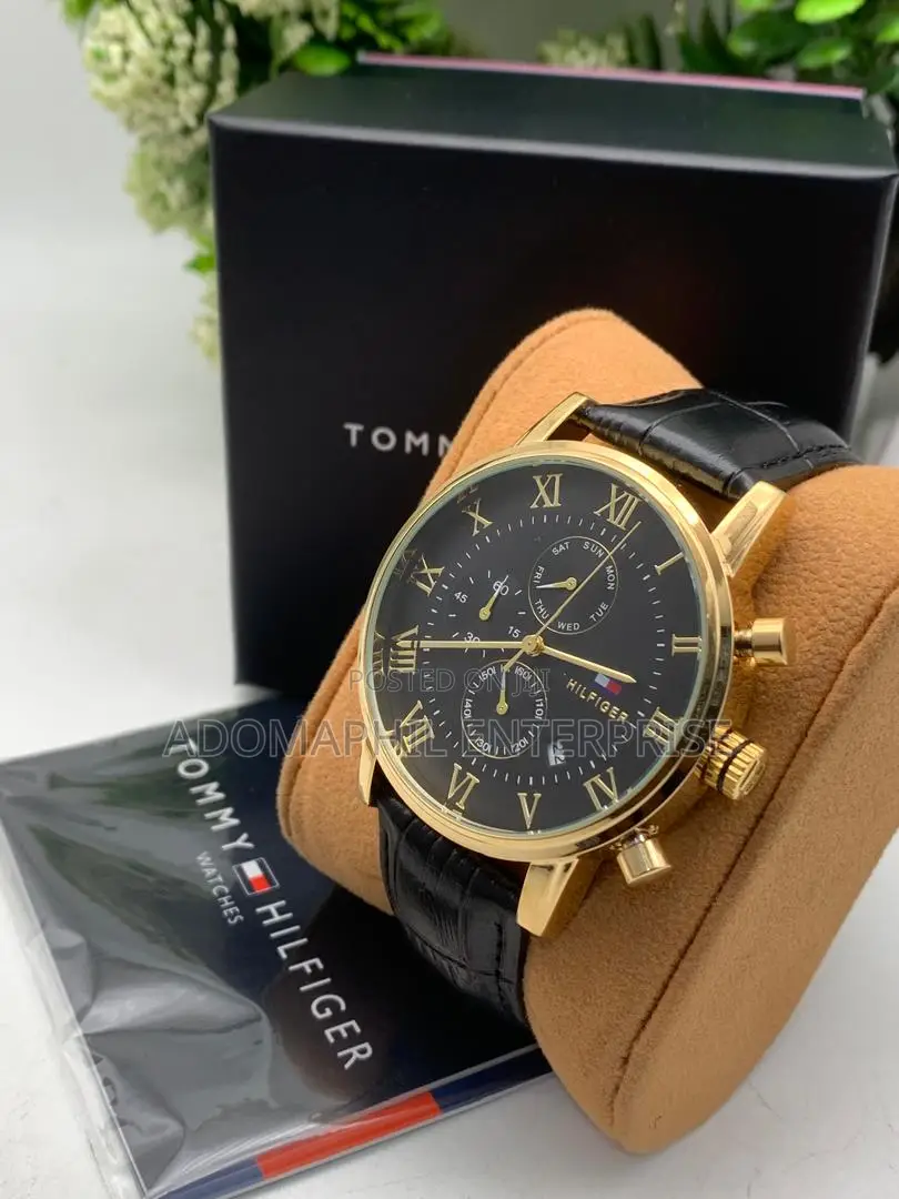 Tommy Hilfiger Leather Watch