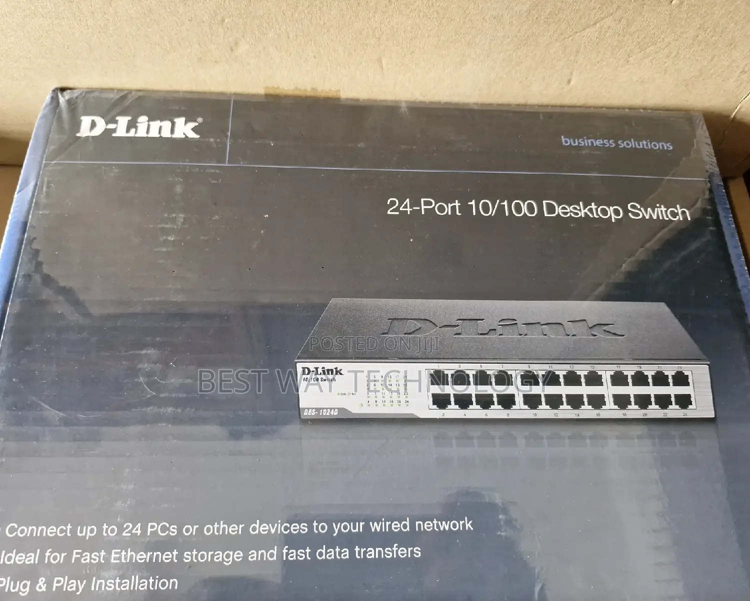 24port D-Link Switch 1024d