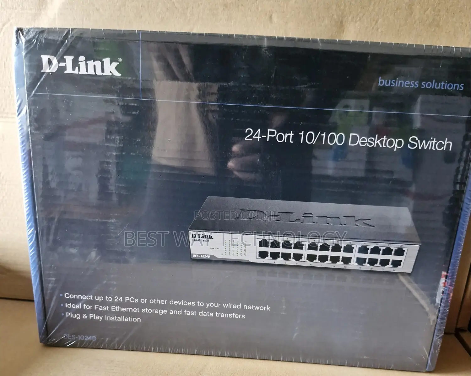 24port D-Link Switch 1024d