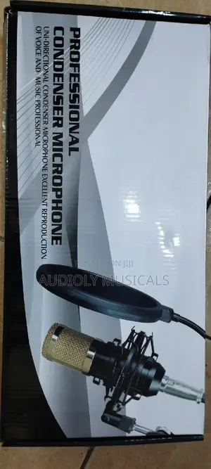 BM800 Microphone Kit With Soundcard and Shock Mount