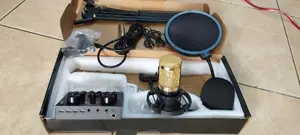 BM800 Microphone Kit With Soundcard and Shock Mount