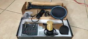 BM800 Microphone Kit With Soundcard and Shock Mount