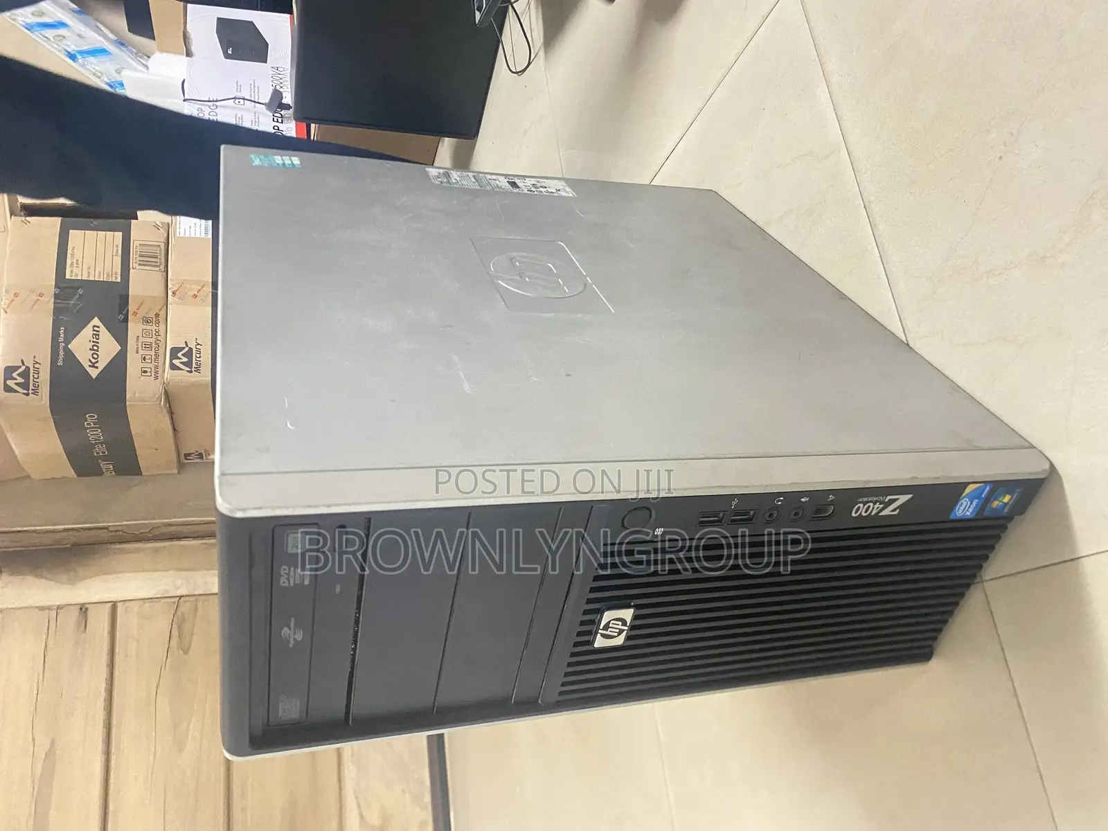 Desktop Computer HP Z400 16GB Intel Xeon HDD+SSD 1.5T
