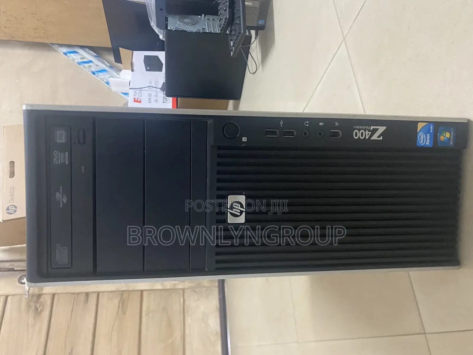 Desktop Computer HP Z400 16GB Intel Xeon HDD+SSD 1.5T