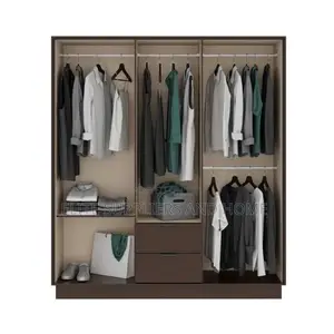 Wardrobe 6doors 2drawers