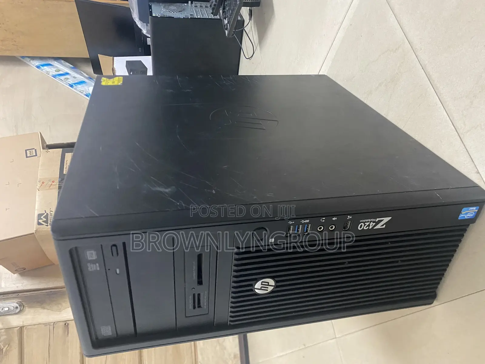Desktop Computer HP Z420 16GB Intel Core I7 HDD 1.5T