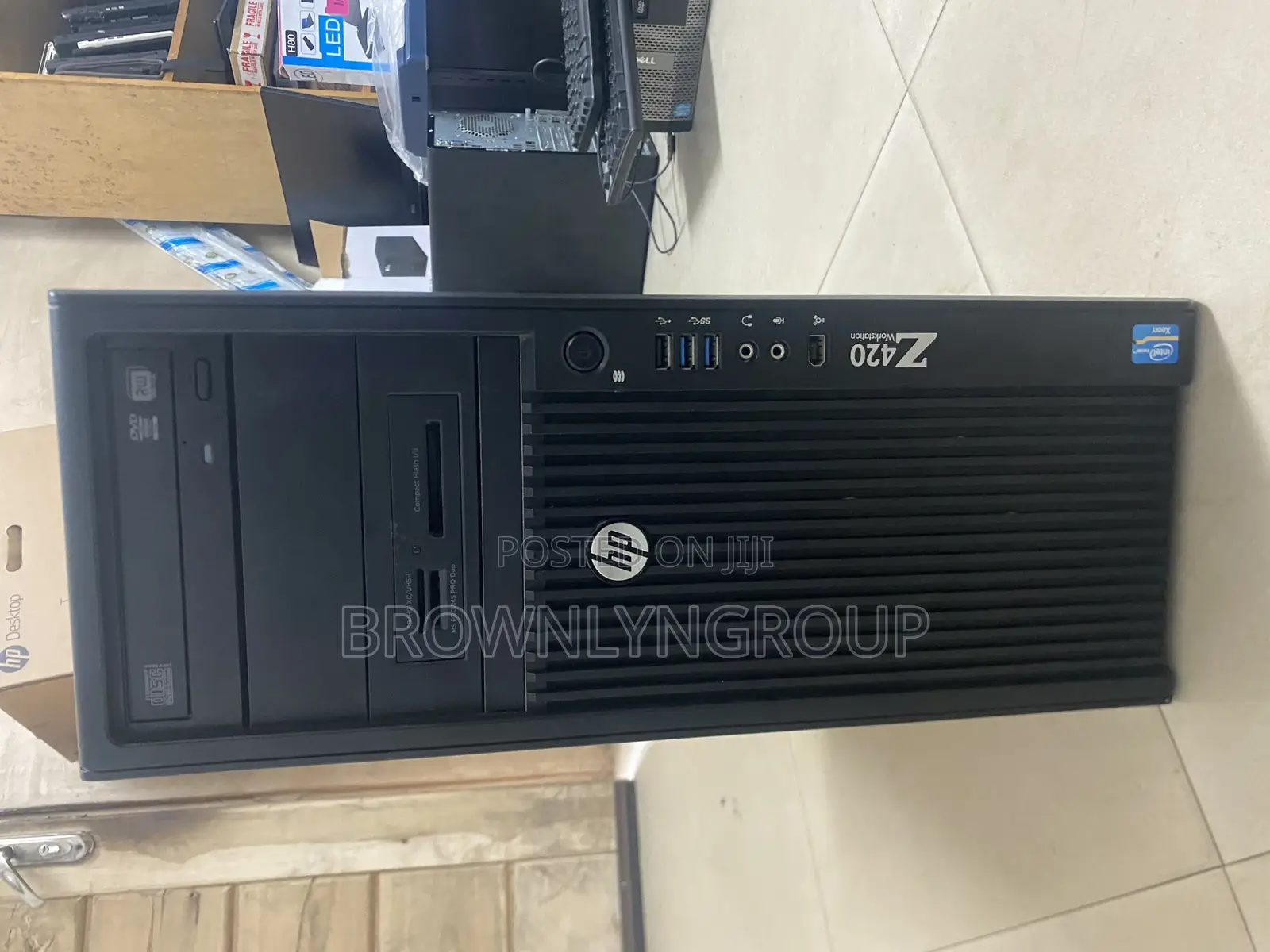 Desktop Computer HP Z420 16GB Intel Core I7 HDD 1.5T
