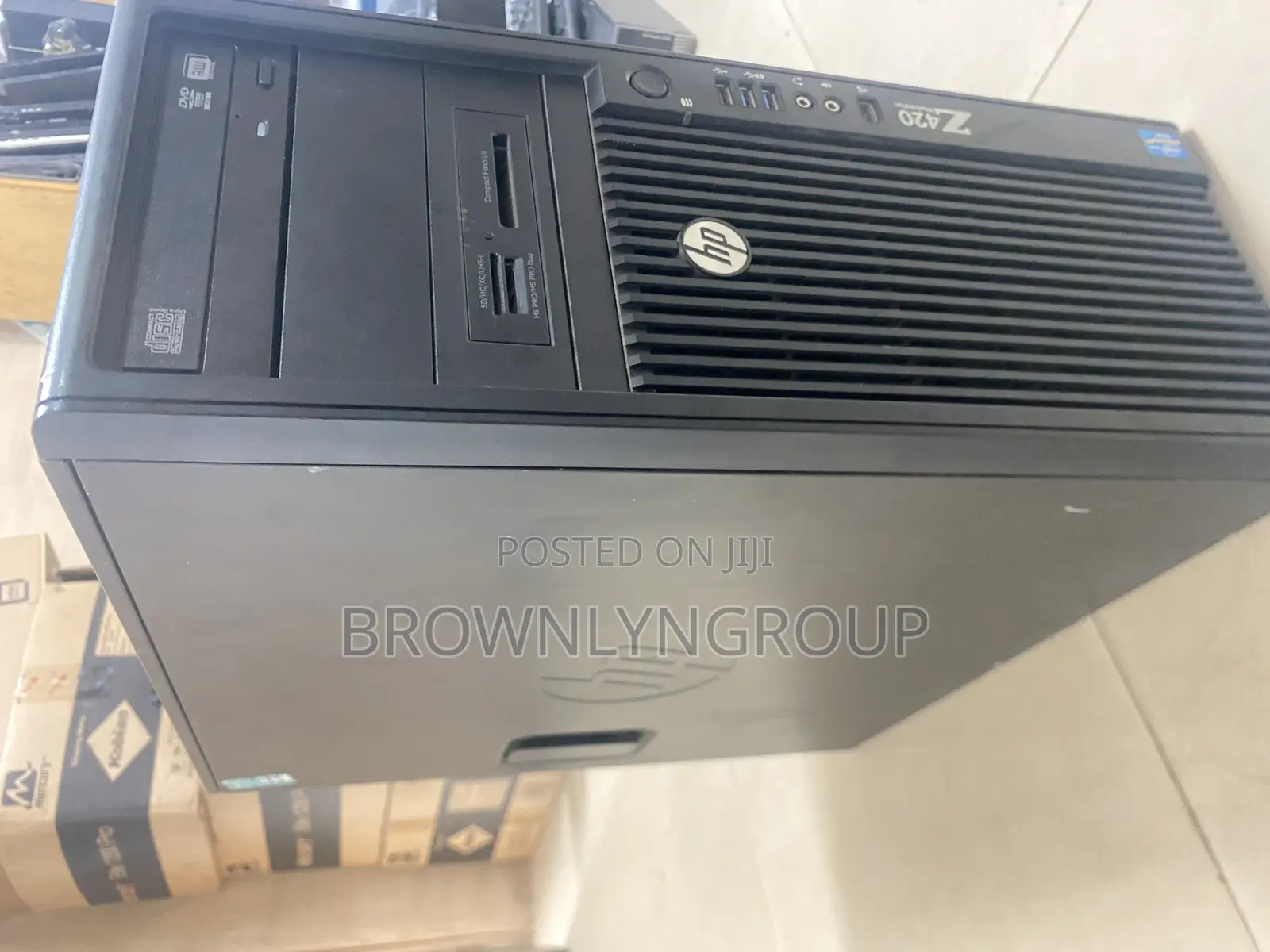 Desktop Computer HP Z420 16GB Intel Core I7 HDD 1.5T