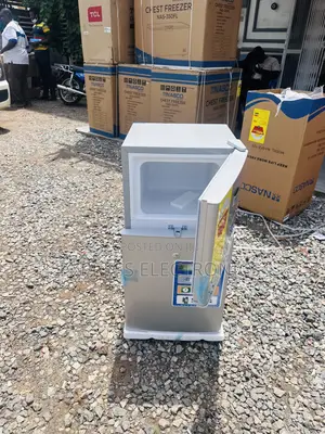 High Quality Double Door Fridge Nasco Nasd-120 Table Top
