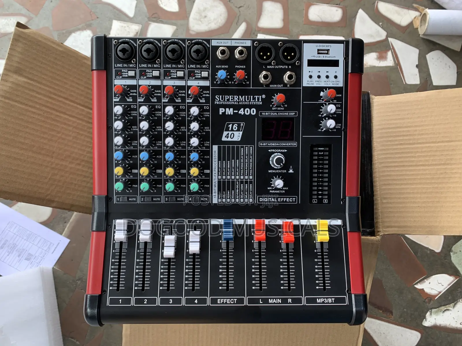 Supermulti Pm-400 4channel Power Mixer