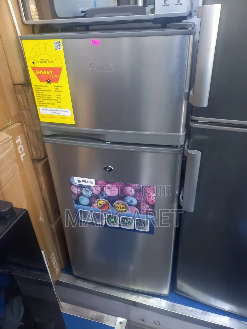 Pearl Double Door Fridge 108