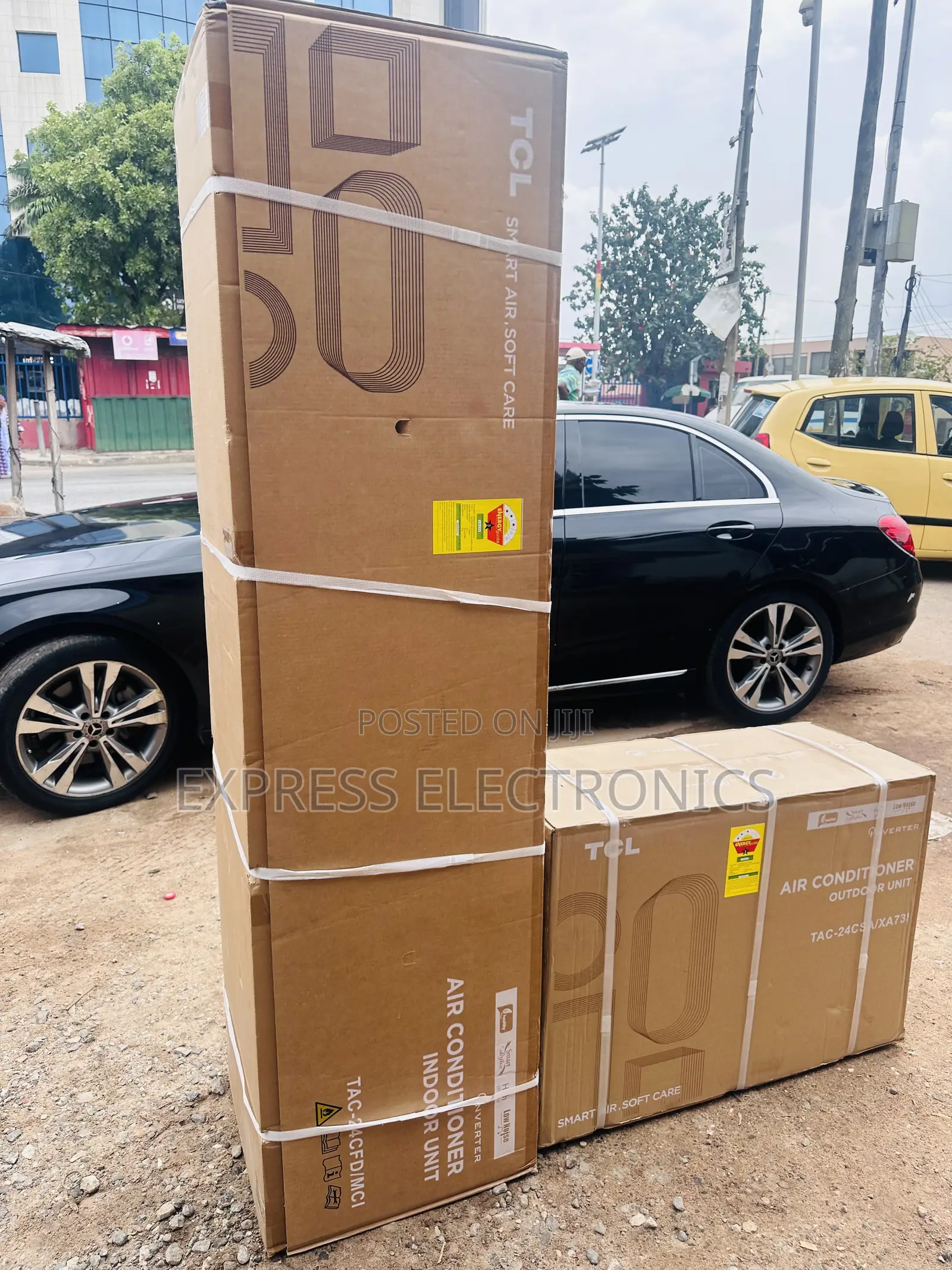 Unique Sleek White Air Conditioner TCL 2.5hp.