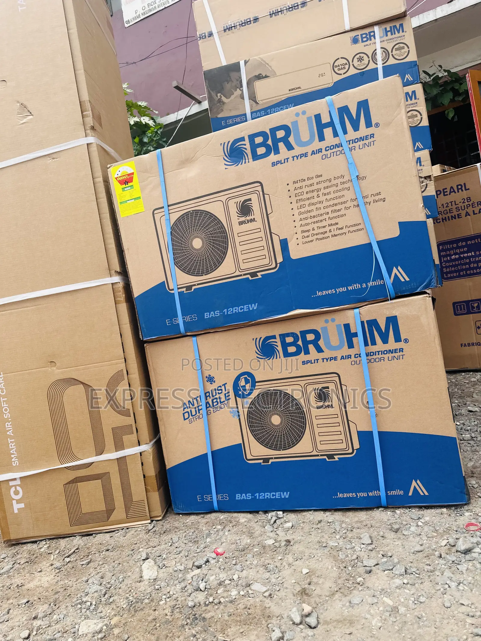 Sleep and Time Mode Split R410 Gas Bruhm Split 1.5hp
