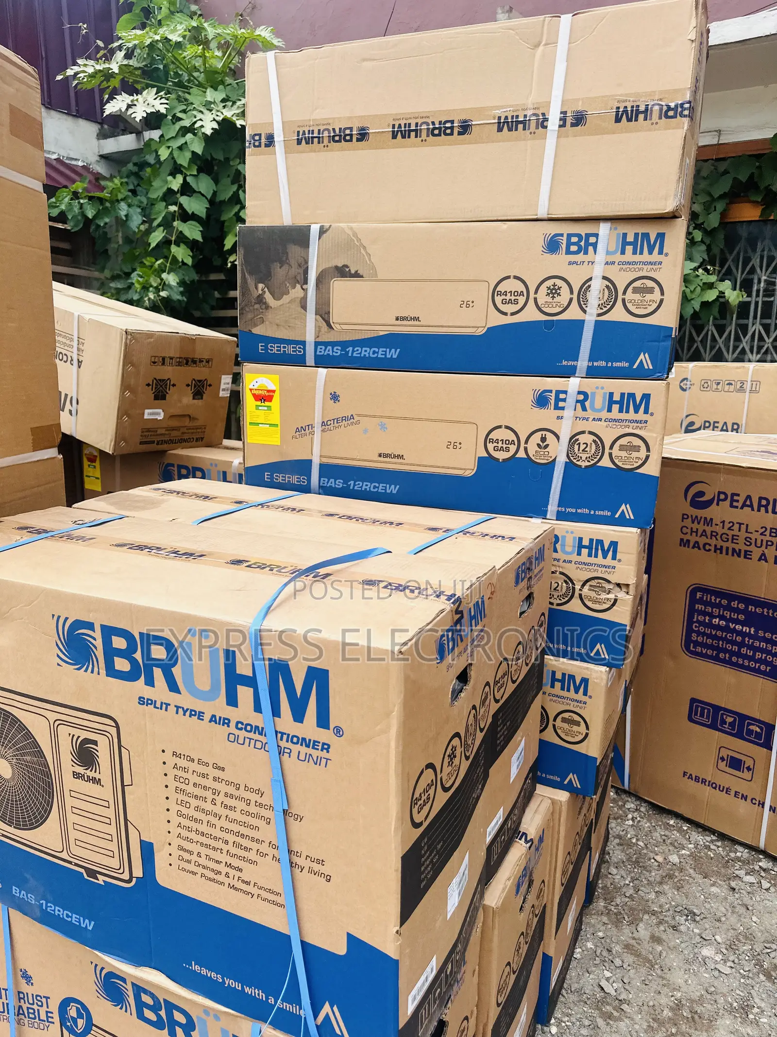 Feel Function Bruhm Air Conditioner 1.5hp Split R410